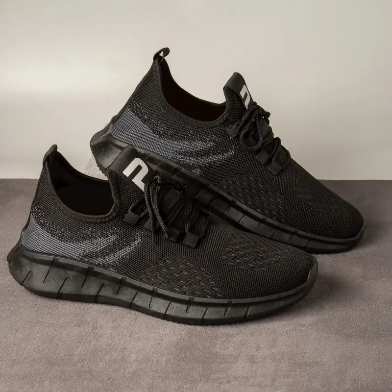 PAULMAY Sepatu Sneakers Pria Tokyo Series - Black Casual Shoes 1
