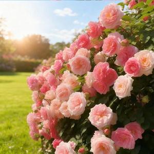 Rosal Delicado Floración Suave 100 Granos Rosal Shuyun Ideal para Terrazas Serenas y Arreglos Florales Delicados