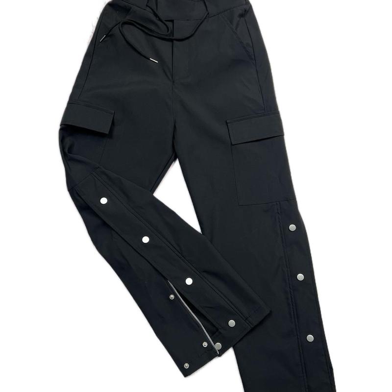 Quần dài nhiều khuy Thô gió menswear 3