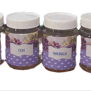 Tempat bumbu dapur tutup putih 200 ml