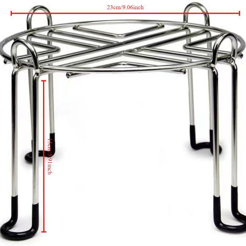 Stainless Steel Water Filter System Stand, 1 Count Medium Base Stainless Steel Stand, Raises Big Berkey Water Filter System Above Countertop for Easier Dispensing 1