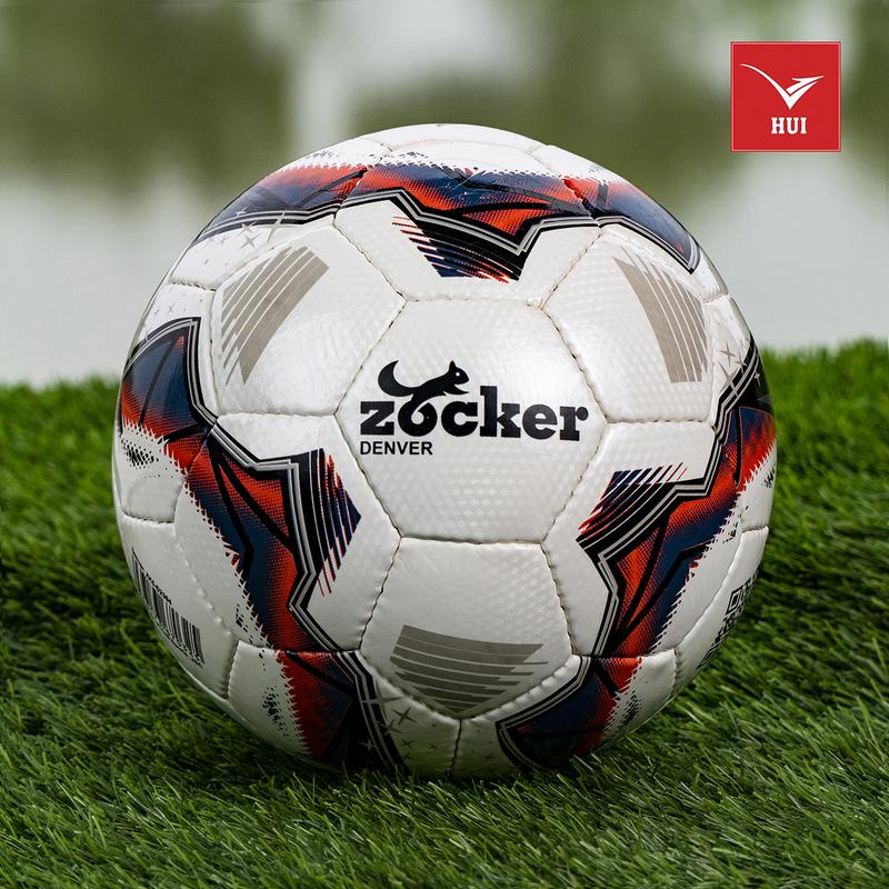 Quả bóng đá Zocker Denver da PU cao cấp Tặng [Kim bơm + Túi lưới + Bình xịt khử mùi + Tất dệt kim + Băng cuốn]