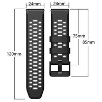 Gambar Tali Jam 24mm compatible untuk Suunto 9 perforated 7 D5 Spartan Sport Wrist HR Baro dari Hangermedal Kota Tangerang Selatan 4 Tokopedia