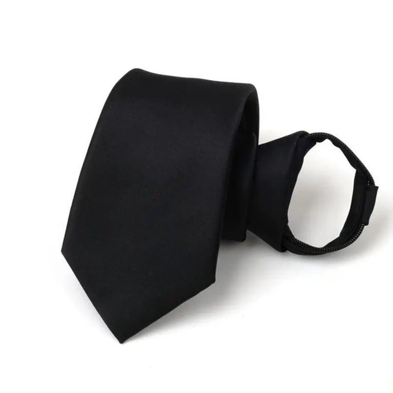 Cà Vạt Có Khóa Kéo, 8cm, Phong Cách, Unisex, Thích Hợp Cho Sinh Viên, Nơ Có Khóa Kéo, Loại Thiết Yếu Lười Biếng, Kéo Dễ Dàng, T0J1 4