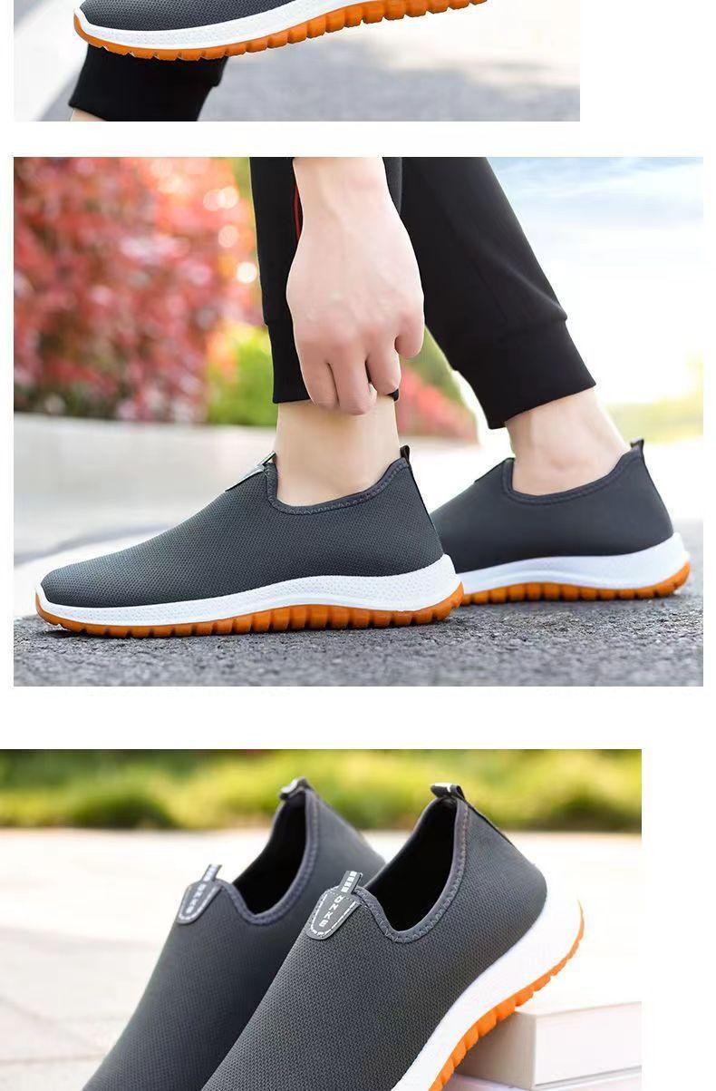 Product Introduction of Giày Vải Bắc Kinh Cũ, Cho Mùa Lò Xo Và Mùa Hè, Có Gót Gân, Giày Thường Ngày Chống Trượt Và Chống Mài Mòn, Thoáng Khí, Giày Lái Xe, Giày Thể Thao dễ phối đồ Phong Cách Hàn Quốc 3