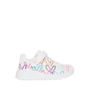 Skechers Uno Lite Girl's Lifestyle Shoes - White