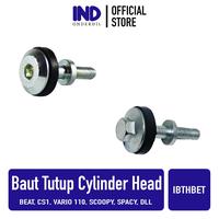 Gambar IND Onderdil Baut-Baud Tutup Head Cover Mesin-Cylinder-Silinder Head-Seal Beat/Vario 110-Techno - Pas, Standar dari IND Onderdil Kota Bandung 1 Tokopedia
