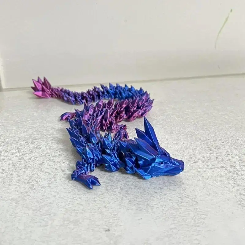 New 3D Printed Chinese Dragon Full Body Joints That Can Move Home Furnishings and Decorations Are Worth Collecting Creative Toys Design Decorating 1