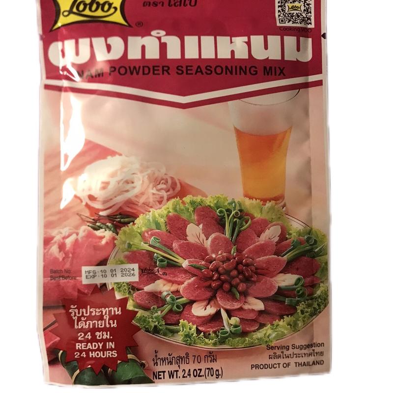  Bột gia vị làm nem chua Lobo Thái lan 70gr 