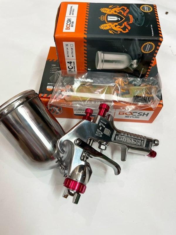 Máy Phun Sơn Bosch Đầu béc 1.3 Phun mịn  Tiết Kiệm Sơn