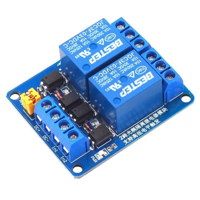 Jual Relay Module 3.3V 3V Channel High and low Trigger Arduino ESP8266 ...