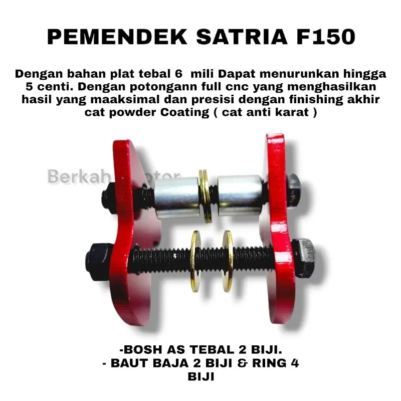 PENURUN MONOSHOCK BELAKANG SATRIA F150 FU,PEMENDEK SHOCK BELAKANG SONIC 150 MURAH premiumm 4