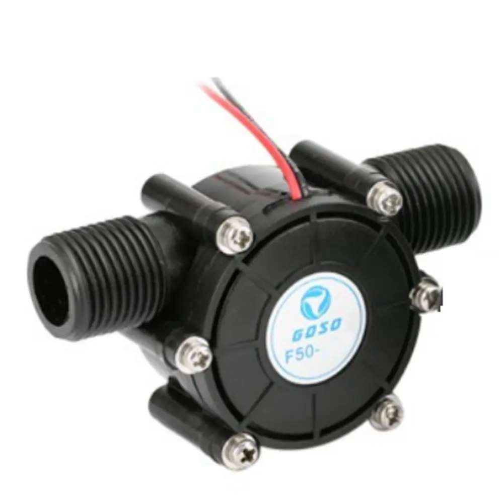 Máy Phát Điện Thủy Lực Siêu Nhỏ, 12V, 10W, DC, Máy Phát Lưu Lượng Nước, Tuabin, Vòi Thủy Điện, Tự Làm