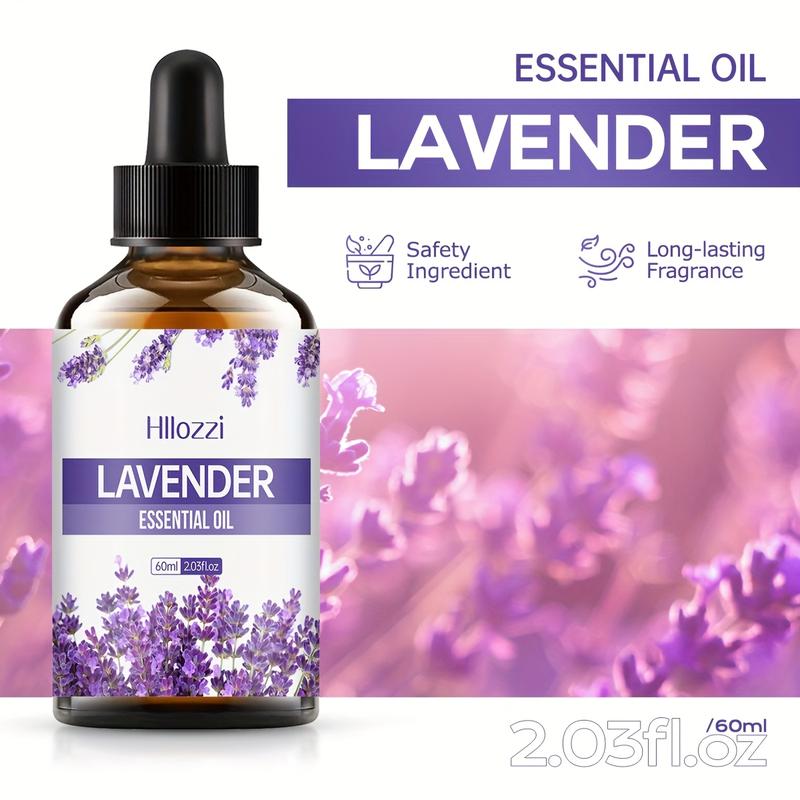 Product Introduction of 60ml/2.03fl.oz Lavender Essential Oil, Lavender Essential Oil, can be used for hair care, body care, massage relaxation, home fragrance, and air freshening, suitable for all skin types body  oil black  seed  oil pumpkin  seed  oil billie eilish  body  oil 1
