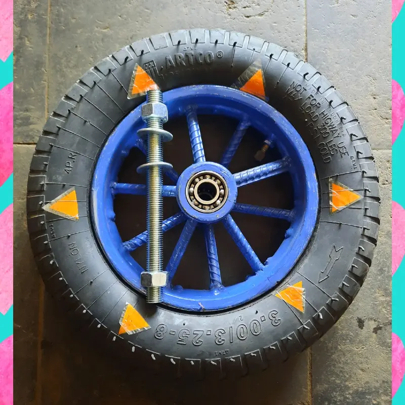 Roda Gerobak Ring 8 Arco dengan As Pendek - Shop | Tokopedia