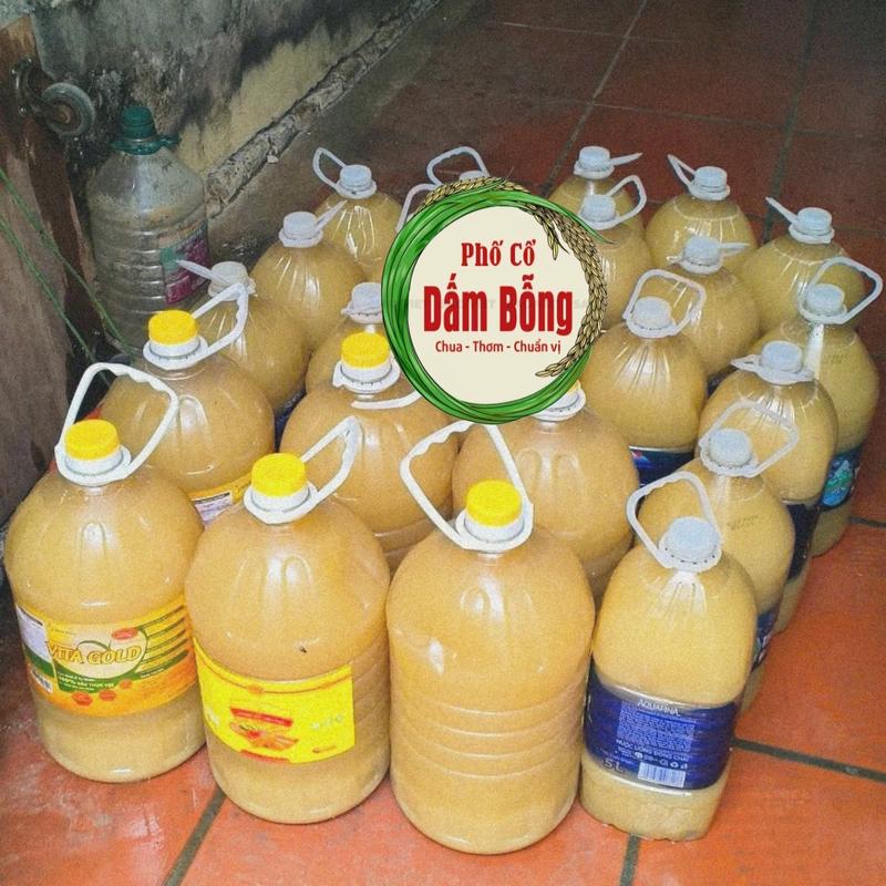 Dấm Bỗng Nếp Thơm Lừng 1000ml giấm táo vinegar 5