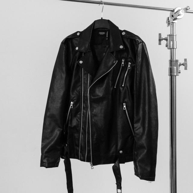 Áo khoác da lót dù cao cấp dây kéo thời trang Bonado KD39 Menswear Nam aokhoac Kem Jacket thu đông mùa dong boy phố,bomber áo lông áo phao freeship extra