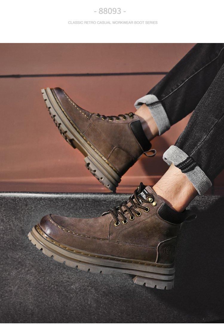 Product Introduction of 20252025   Short Tube (Sock Length 10-20cm) Rubber Boots Mesh Pu Lace-up Summer Martin Boots 13