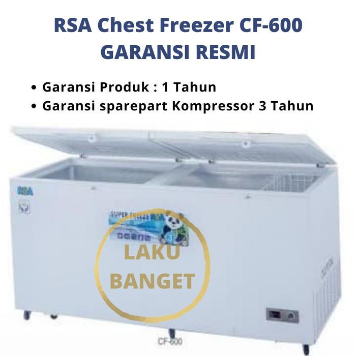 RSA Chest Freezer CF-600 / Freezer 600 Liter / RSA CF 600 FREE ONGKIR ...