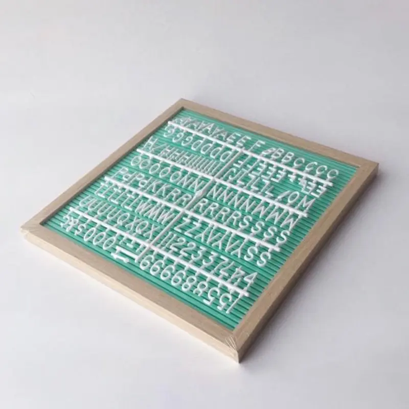 PAPAN  NAMA BAYI LETTER BOARD 30X30 CM (TERMASUK HURUF) HURUF ANGKA BOARD MENU PAPAN PENGUMUMAN 3
