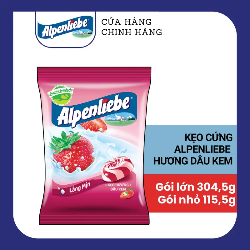 Kẹo cứng Alpenliebe nhiều hương (Gói to + Gói nhỏ) 2