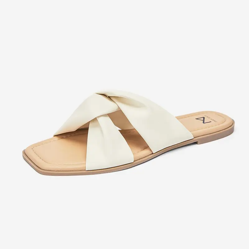 Paris Zoey Sandal Flat Wanita Desain Silang Tracy PZX2224301 Sendal 7