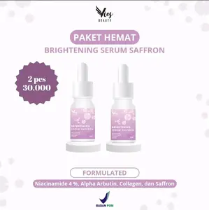 vies beauty-PAKET 2 PCS SERUM SAFFRON VIES BEAUTY 100% ORIGINAL