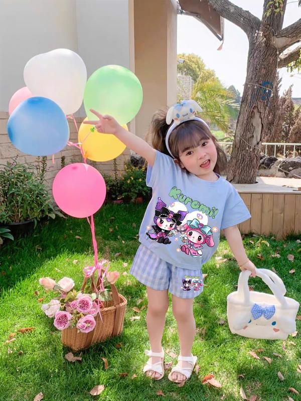 ComBo 4 Bộ Kẻ CaRô Bé Gái Mẫu LaLaBu In 5D  sezi 10.55kg 2