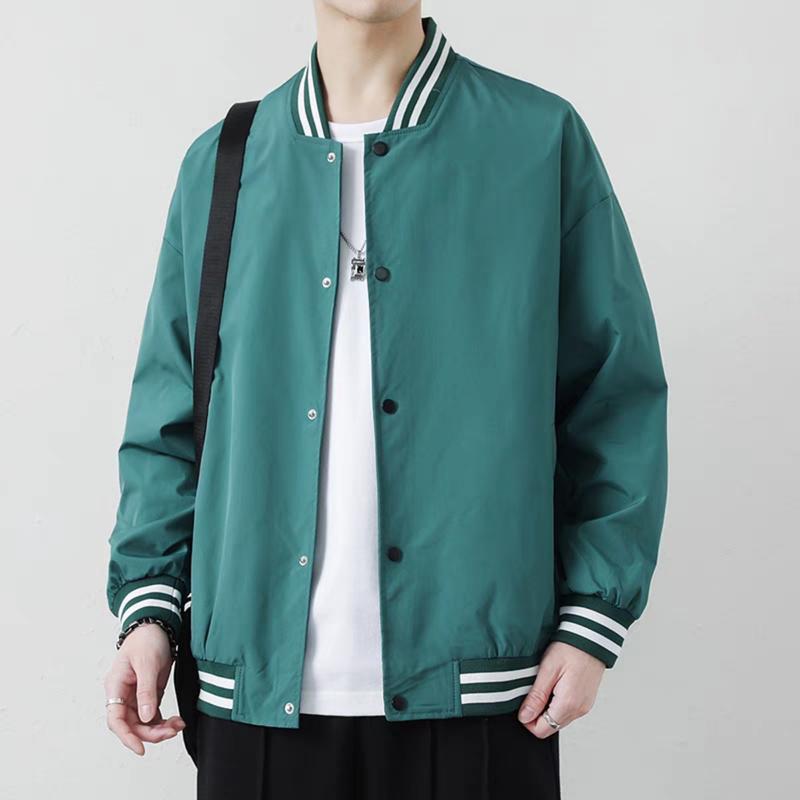 Áo khoác bomber nam nữ  vải Dù Cán hai lớp kiểu  dáng đơn giản , thanh  lịch  phù hợp  với học sinh , sinh viên - Bảo Đăng Menswear Jacket