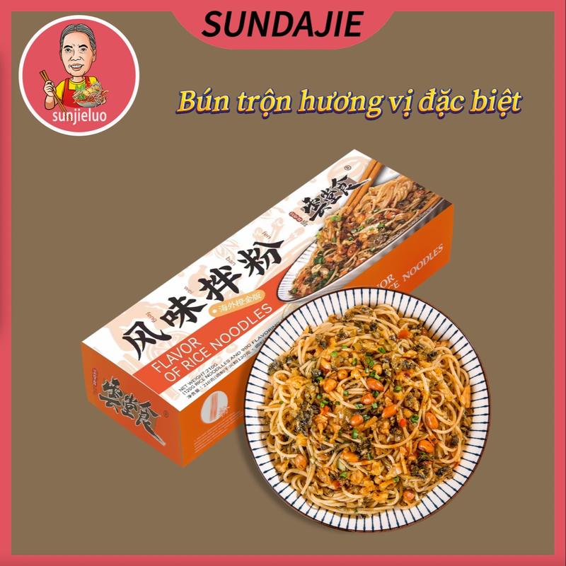 Bún trộn Trung Quốc chuẩn vị | Mì trộn ăn liền thơm ngon – Cay cay mê ly, ăn là nghiện!