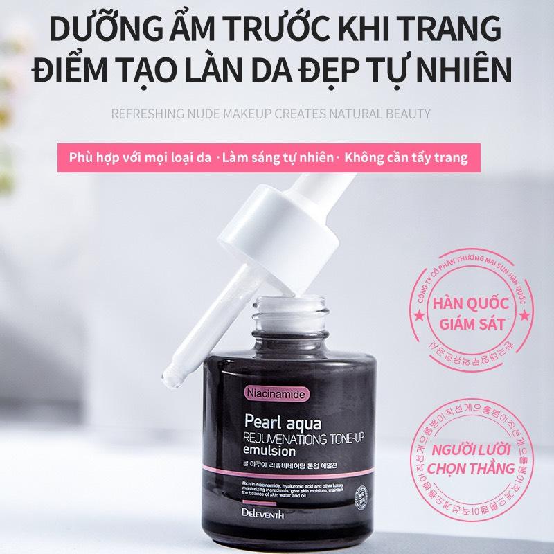 Kem lót nâng tông DELEVENTH thủy phân glycyrrhiza glabra làm sáng/ cấp ẩm/ làm mịn 30ml Trang Điểm Mỹ Phẩm Cosmetic Women Nữ 1
