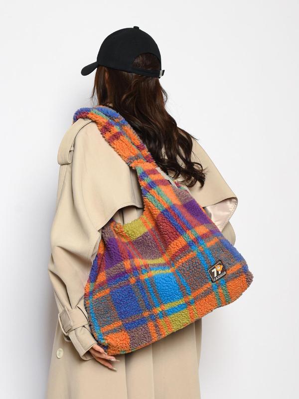 Plaid Promises Versa Bag Plaid Promises Versa Bag