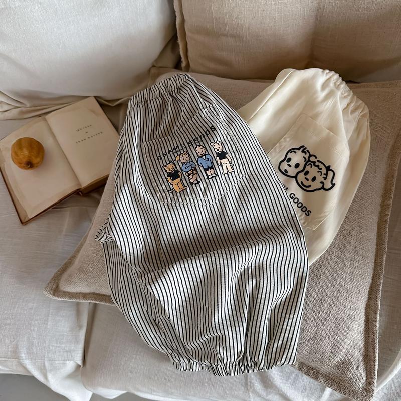 Quần Chống Muỗi, Chất Liệu Tencel, Thường Ngày Có Tay Áo, Quần Ngắn Đi Biển, Cho Bé Trai Và Bé Gái, Đơn Giản Và Thân Thiện Với Làn Da, Sản Phẩm Mới Mùa Hè Raypon, Thích Hợp Cho 8-28KG, 3367 1