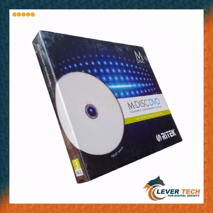 Jual RITEK M-DISC DVD Recordable 4.7GB Permanent Storage Premium 1pack ...