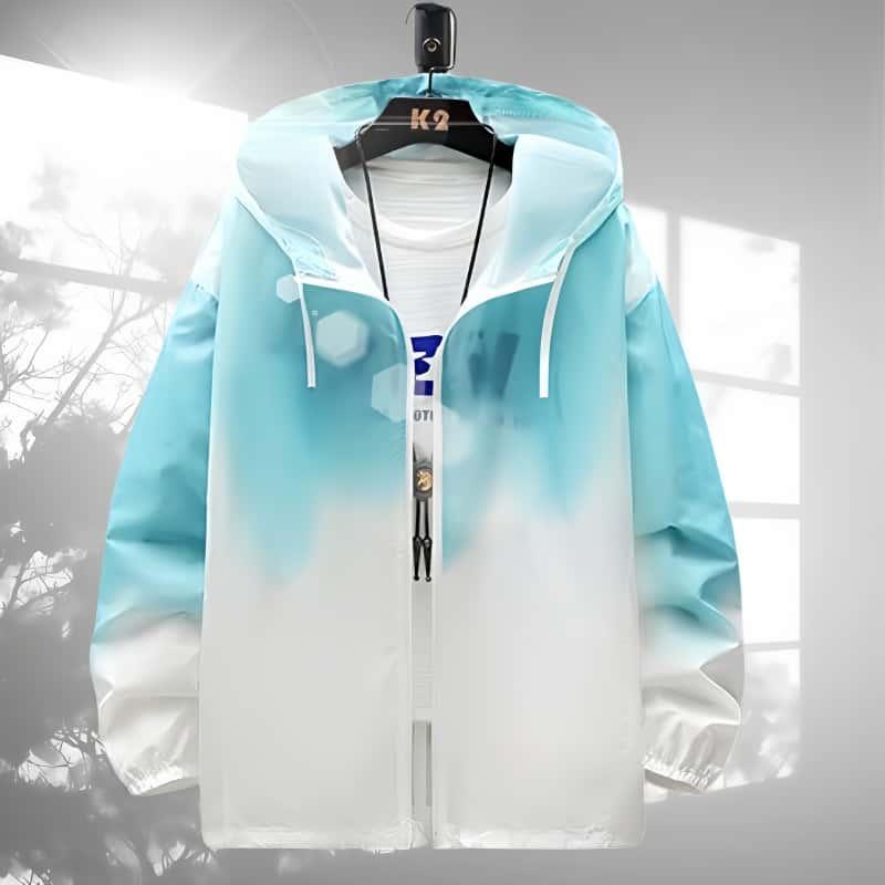 Man Fashion Spring Summer Sun Protection Clothing Long Sleeve Hoodies Couple Students Soft Leisure Zip-up Coat Sweatshirts Top byther  reflective  jacket 4