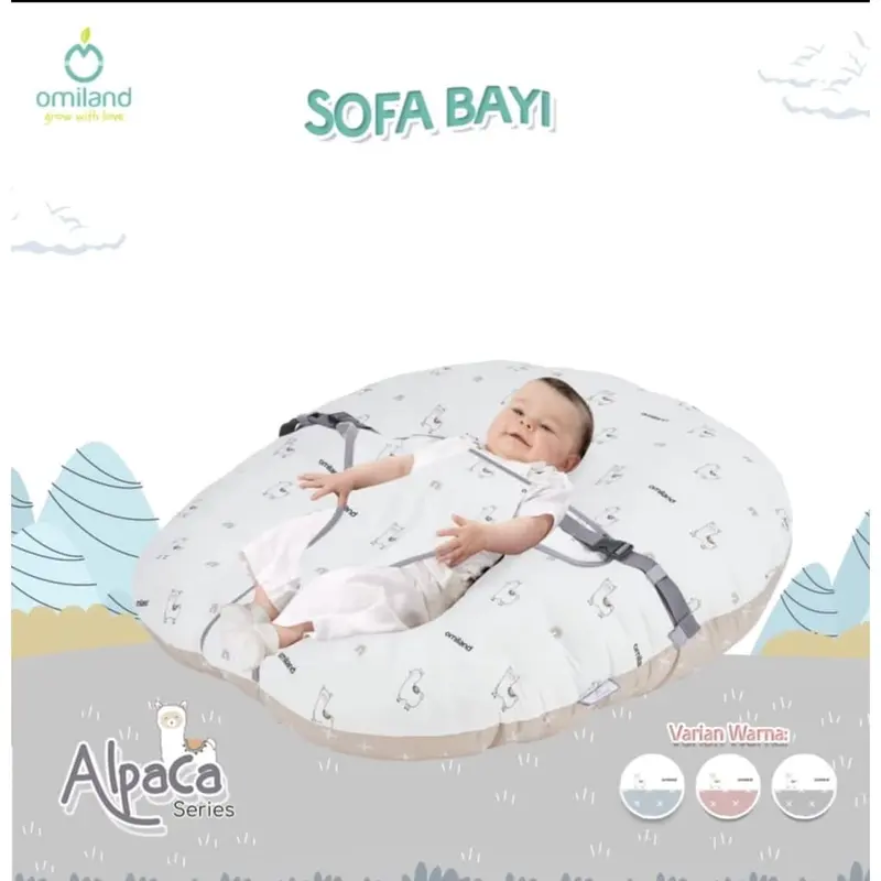 MOMS_Omiland Sofa Bayi //Omiland Sofa Bayi Multi Fungsi Alpaca Series 4