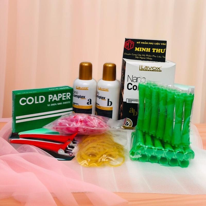  Combo Uốn Lạnh Cho Tóc Nam Nano Complex 100ml x 2 Kèm Bộ Dụng Cụ Tạo Kiểu Tóc Việt Nam Chất Lượng Cao An Toàn 