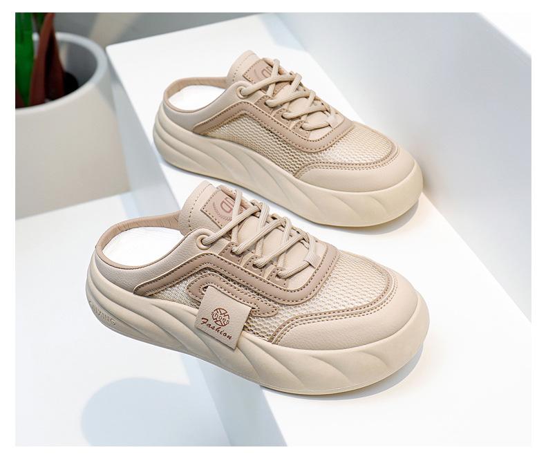 Product Introduction of Summer New Slip-on Sandals Women's Outer Wear Ins Fashion Platform Slippers Retro Casual Beach Kt2633 19