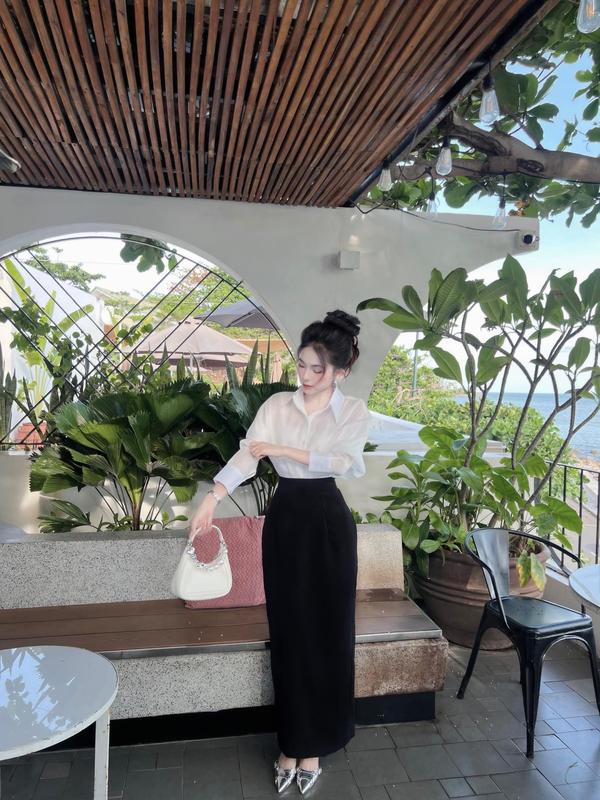 Set Chân Váy Nữ Hàng Mới Form dài C95 Women Cincloting2 3