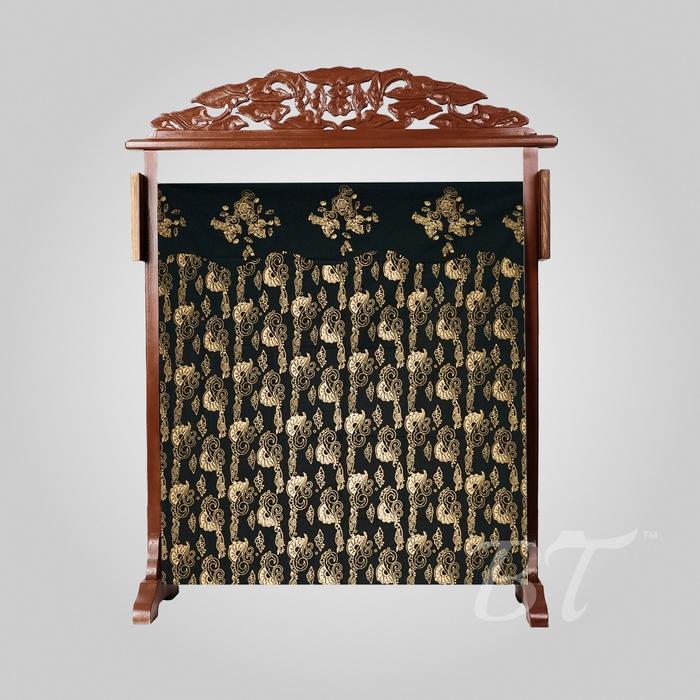 Gambar BATIK TRUSMI Bahan Kain Panjang Flora Ombak KN Warna Hitam MFY dari BT Batik Trusmi Official Kab. Cirebon Tokopedia