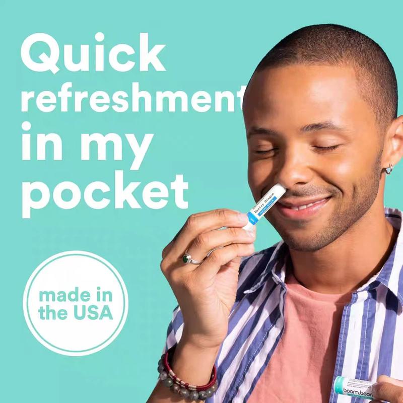 BoomBoom Nasal Stick: Powerful Essential Oil Vapors | Featured on Shark Tank | Breathe In Life 0