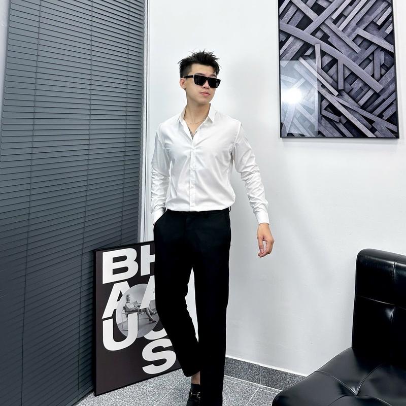 Áo sơ mi tay dài basic SMTD63588 Menswear 3