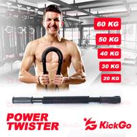 Gambar Power Twister 20/30/40/50/60 Kg Power Bender 40kg Alat Fitness Gym Pembentuk Otot Dada - KickGO 30 Kg dari KickGoOfficialStore Kab. Tangerang 1 Tokopedia