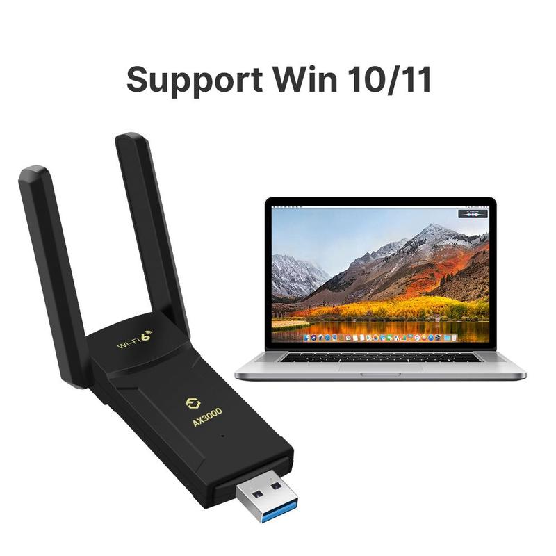 Product Introduction of FENVI USB WiFi Wireless Network Card, Wireless Network Card for Win10/11 System 5