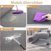 Gambar Vinnatsu [AimayaPet]Alas Kandang Kucing Anjing/Alas Kandang Hewan Karpet Pasir Kucing Keset Pasir Kucing Tikar pasir kucingEVA Lapisan Ganda Lipat - Hitam, M（50*40CM） dari Vinnatsu MALL2 Kab. Tangerang 4 Tokopedia