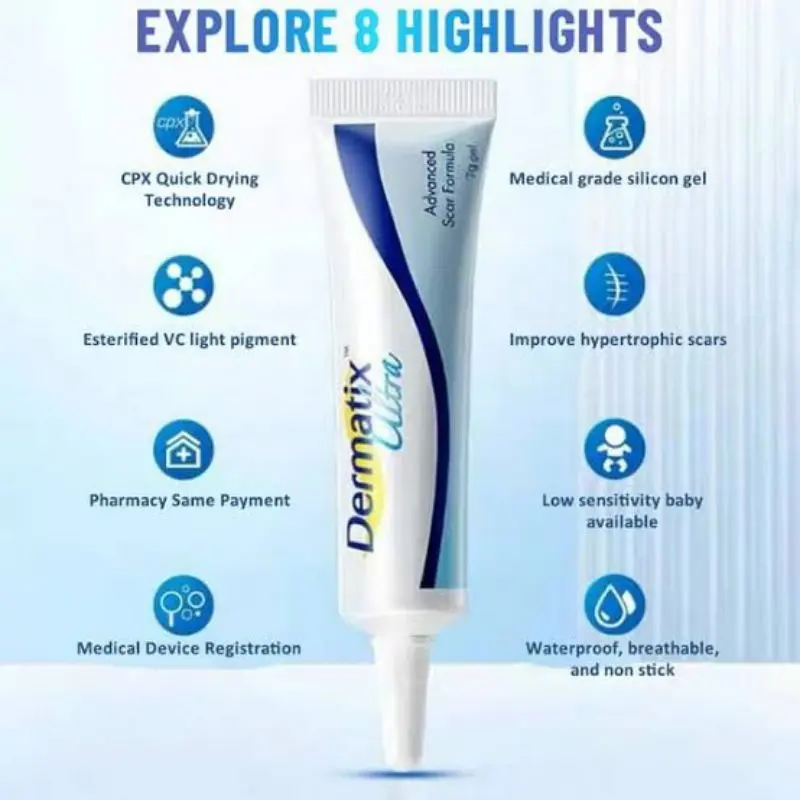 100%  ORI  DERMATIX Ultra Gel 15 gr Dijamin Ori