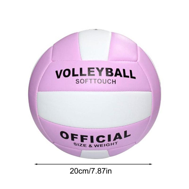 Product Introduction of Volleyball Waterproof Soft Sand Volleyball Beach Game Practice Volleyball Sports PU Ball 0