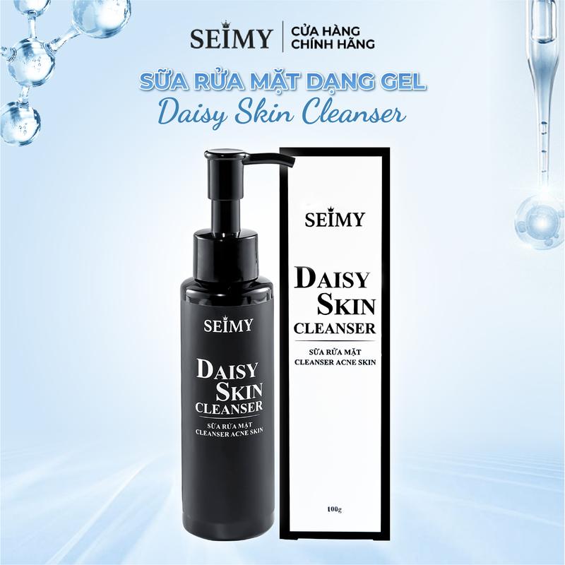 Sữa rửa mặt gel SEIMY - Daisy Skin Cleanser 100g Skincare