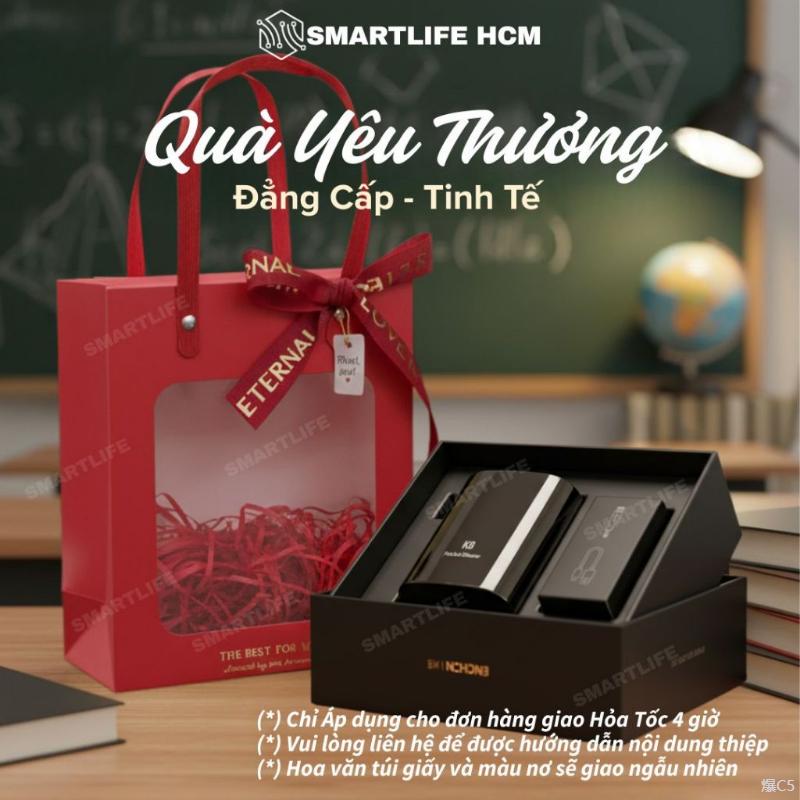 QUÀ NOEL - QUÀ GIÁNG SINH Set Quà Tặng Nam Giới (tặng Đối Tác, Người Thân) - Hộp quà tặng Nam Giới máy cạo râu Enchen K8 X-Men