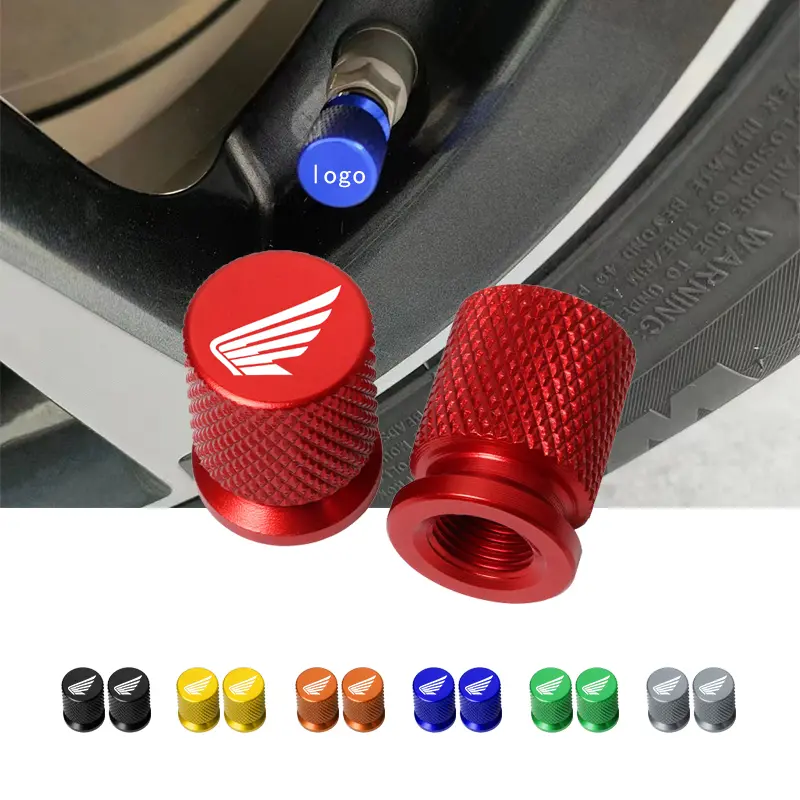 Pair Of Unbranded Polished Tire Valve Stem Caps – Fits Aprilia RSV4, RSV1000/R, Caponord
